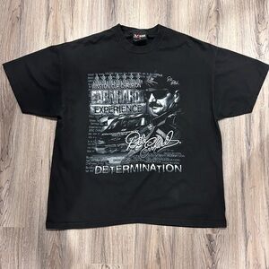 Black Graphic Tee for Men EarnHardt Racing Shirt Size XL